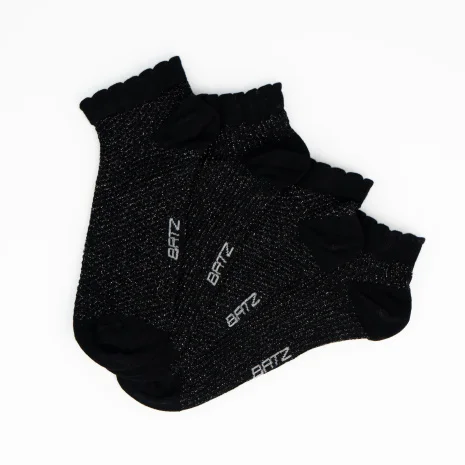 BATZ 2 pairs of Grace (black/black) socks