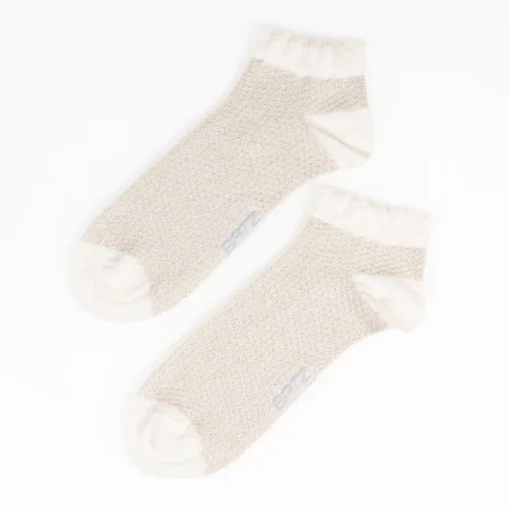BATZ 2 pairs of Grace (ecru/ecru) socks