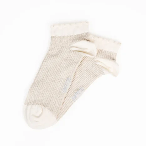 BATZ 2 pairs of Grace (ecru/ecru) socks