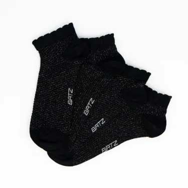 BATZ 2 pairs of Grace (black/black) socks