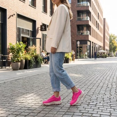 Batz X DAALARNA Fuchsia pink-off white